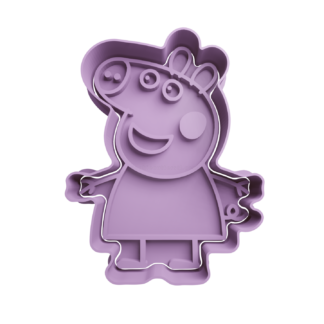 Peppa Pig Cortador de Galletas STL 2