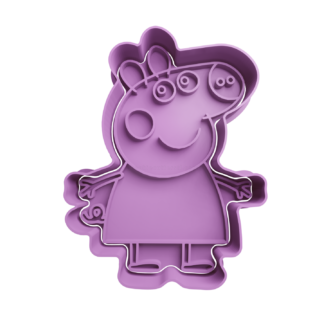 Peppa Pig Cortador de Galletas STL