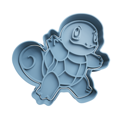 Squirtle Cortador de Galletas STL