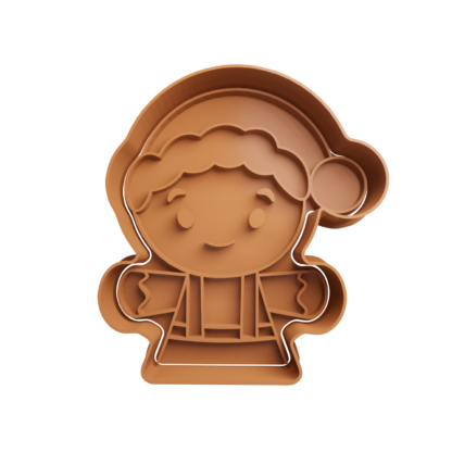 Duende Navideño Cortador de Galletas STL 5