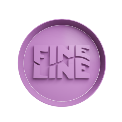 Fine Line Cortador de Galletas STL