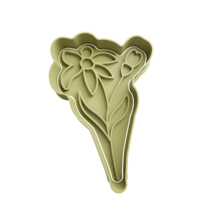 Flor Cortador de Galletas STL 13