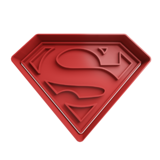 Superman logo Cortador de Galletas STL