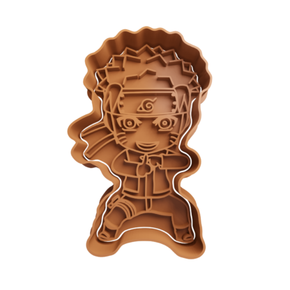 Naruto Uzumaki Chibi Cortador de Galletas STL