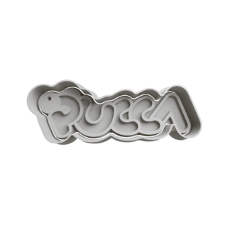 Pucca Logo Cortador de Galletas STL Pucca Logo Cortador de Galletas STL