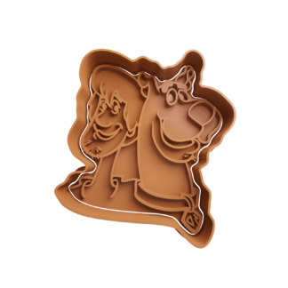 Scooby Doo y Shaggy Cortador de Galletas STL