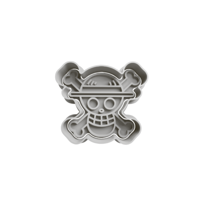 One Piece Logo 5cm Cortador de Galletas STL