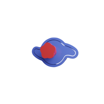 Emblema del Amistad Cortador de Galletas STL