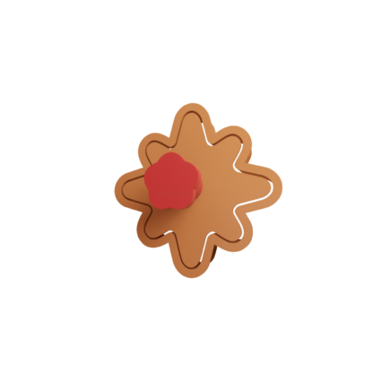Emblema de la Corage Cortador de Galletas STL