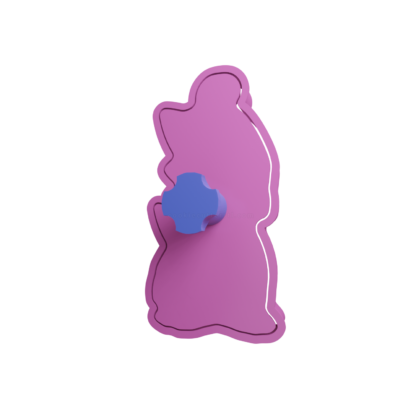 Biyomon Cortador de Galletas STL