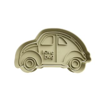 Auto Beatle Love Bug Cortador de Galletas STL