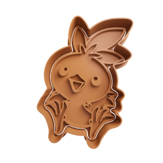 Torchic Cortador de Galletas STL