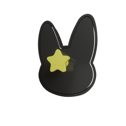 Jiji Cabeza Cortador de Galletas STL 2