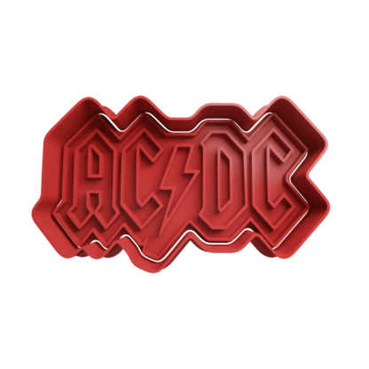 ACDC Cortador de Galletas STL