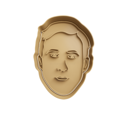 Ken Cabeza Cortador de Galletas STL