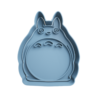 Chu Totoro Cortador de Galletas STL 2