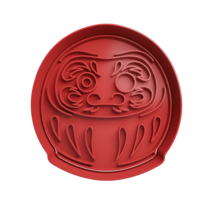 Daruma-San Cortador de Galletas STL 2