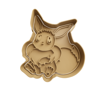 Eevee Cortador de Galletas STL 2