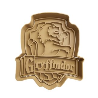 Casa Gryffindor Cortador de Galletas STL