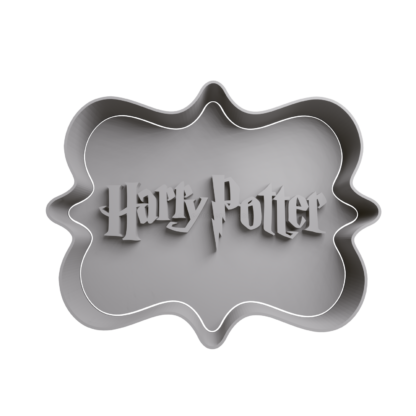 Harry Potter Logo Cortador de Galletas STL