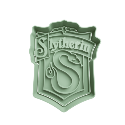 Casa Slytherin Cortador de Galletas STL