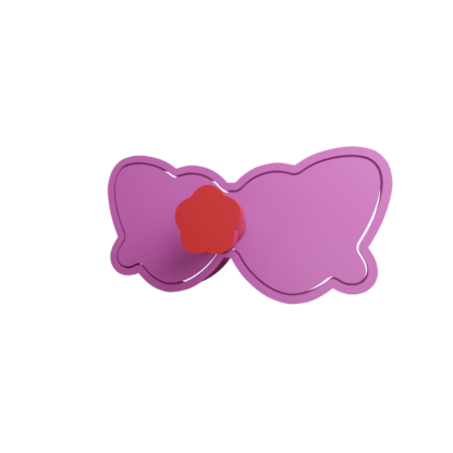 Lente Corazon Barbie Cortador de Galletas STL 3