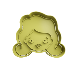 Sarah Sanderson Cabeza Cortador de Galletas STL 3
