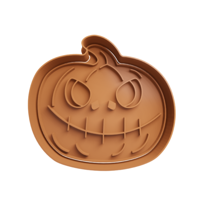 Calabaza de Halloween Cortador de Galletas STL