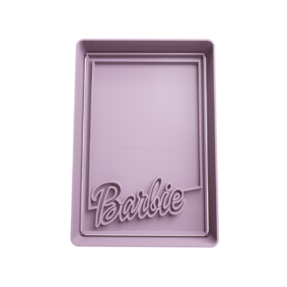 Caja Barbie Cortador de Galletas STL