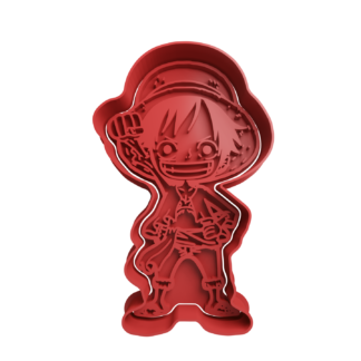 Luffy Cortador de Galletas STL 4