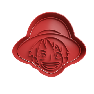 Luffy Cortardor de Galletas STL 5