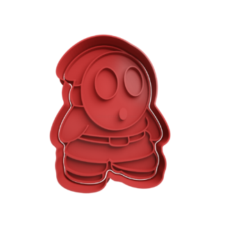 Shy Guy Cortador de Galletas STL