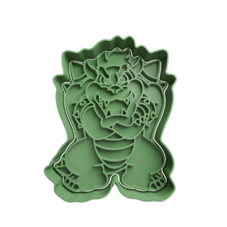 Bowser Cortador de Galletas STL 2