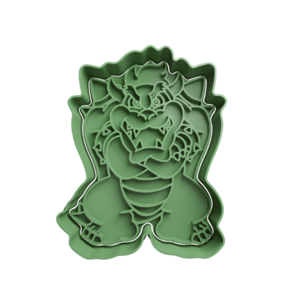 Bowser Cortador de Galletas STL 2