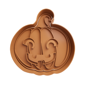 Calabaza Halloween Cortador de Galletas STL 3