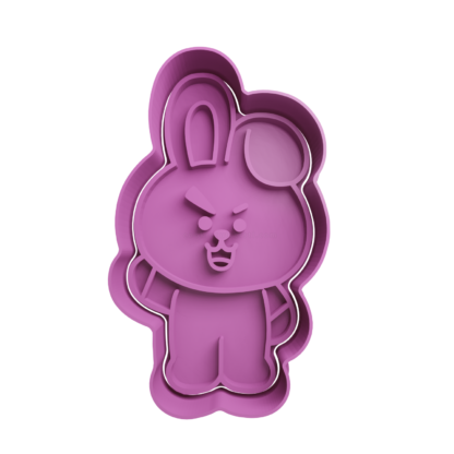 Cooky BT21 Cortador de Galletas STL