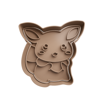 Eevee Cute Cortador de Galletas STL