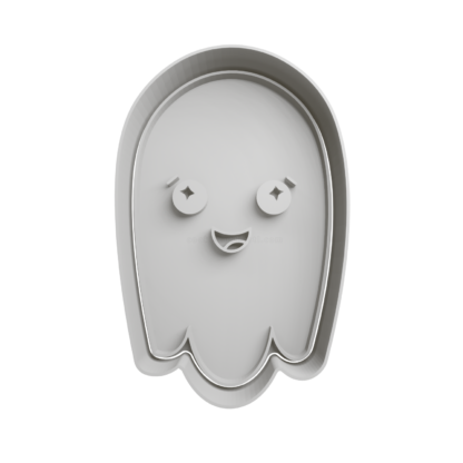 Fantasma Cute Cortador de Galletas STL 5