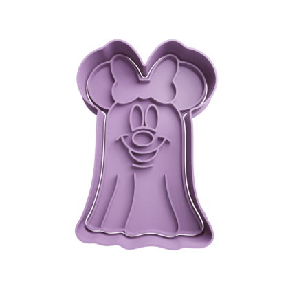 Minnie Fantasma Cortador de Galletas STL