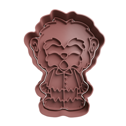 Hombre Lobo Cute Cortador de Galletas STL
