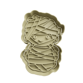 Momia Cute Cortador de Galletas STL 3