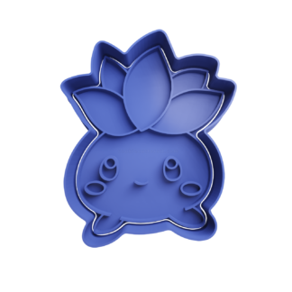 Oddish Cute Cortador de Galletas STL