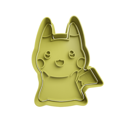 Pikachu Cute Cortador de Galletas STL