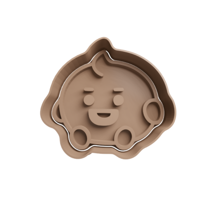 Shooky BT21 Baby Cortador de Galletas STL