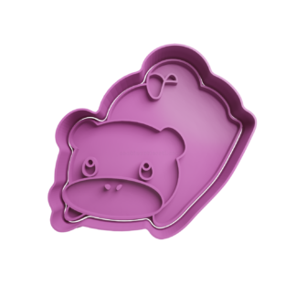 Slowpoke Cute Cortador de Galletas STL