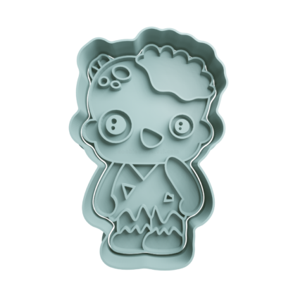 Zombie Cute Cortador de Galletas STL 2