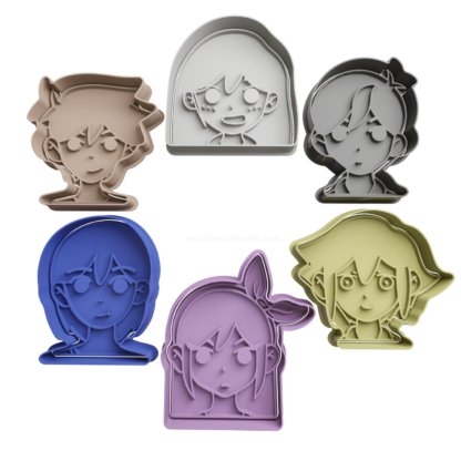 Set Omori Cortador de Galletas STL