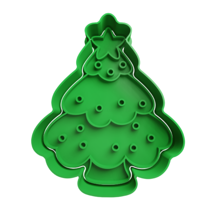 Árbol de Navidad Cortador de Galletas STL 10