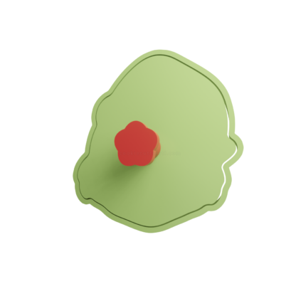 Grinch Cute Cortador de Galletas STL 3