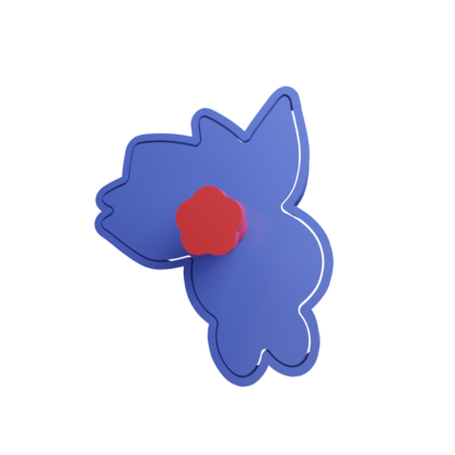 Oddish Cortador de Galletas STL 2